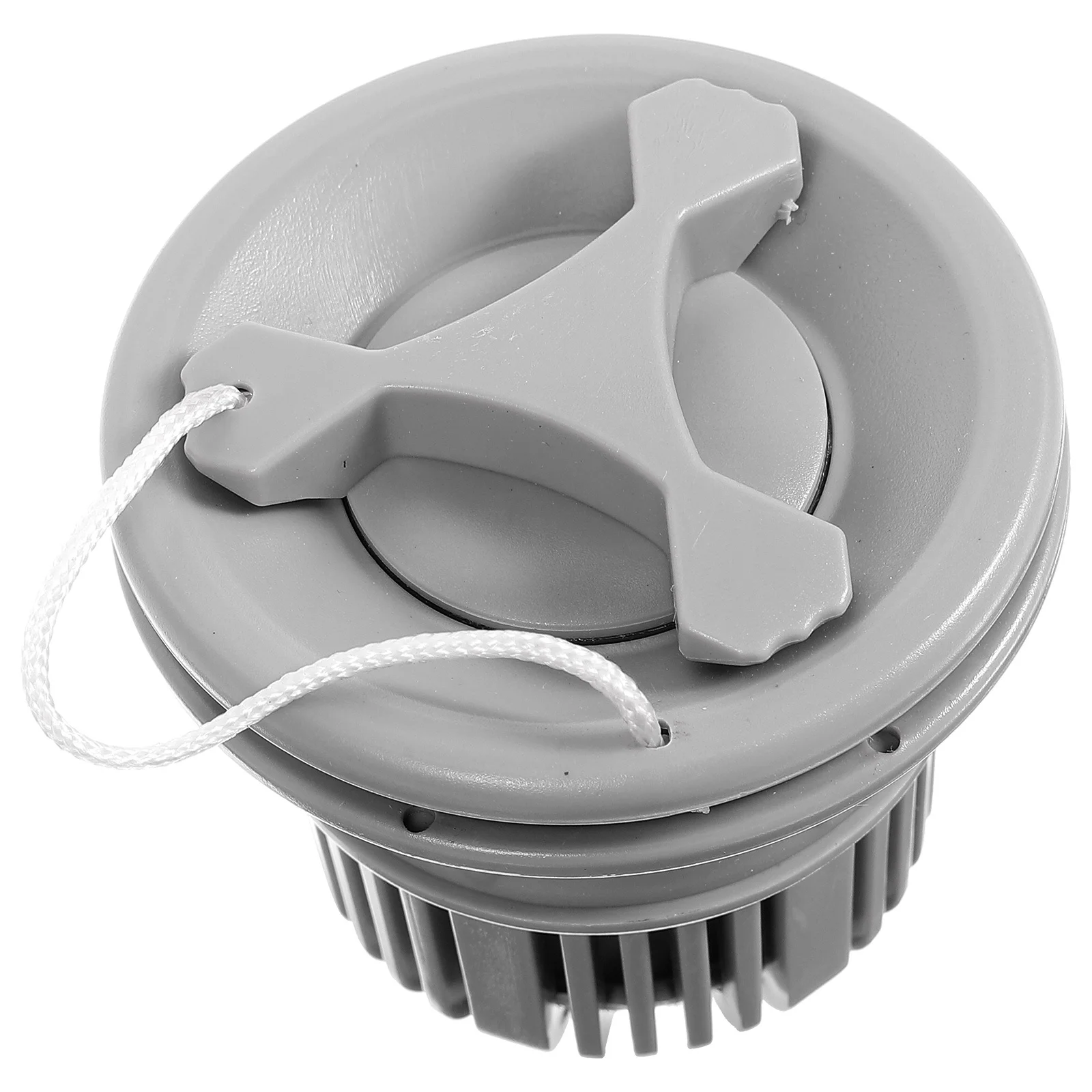 

6 Holes Inflatable Raft Canoe Air Nozzle Adapter Grey Heavy Duty Air Valve for Kayak Surfboard Efficient Sealing Technology