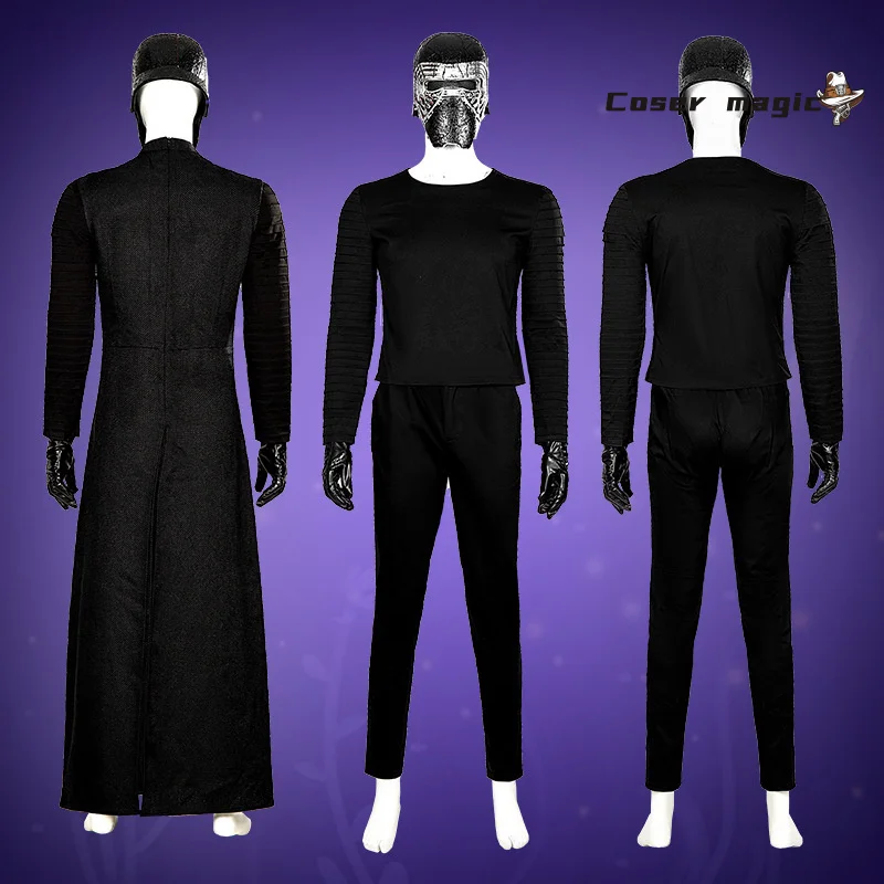 Kylo Ren/Ben Solo Косплей Костюм Униформа Хэллоуин Карнавал Вечеринка Рождественская игра Ролевая одежда Одежда