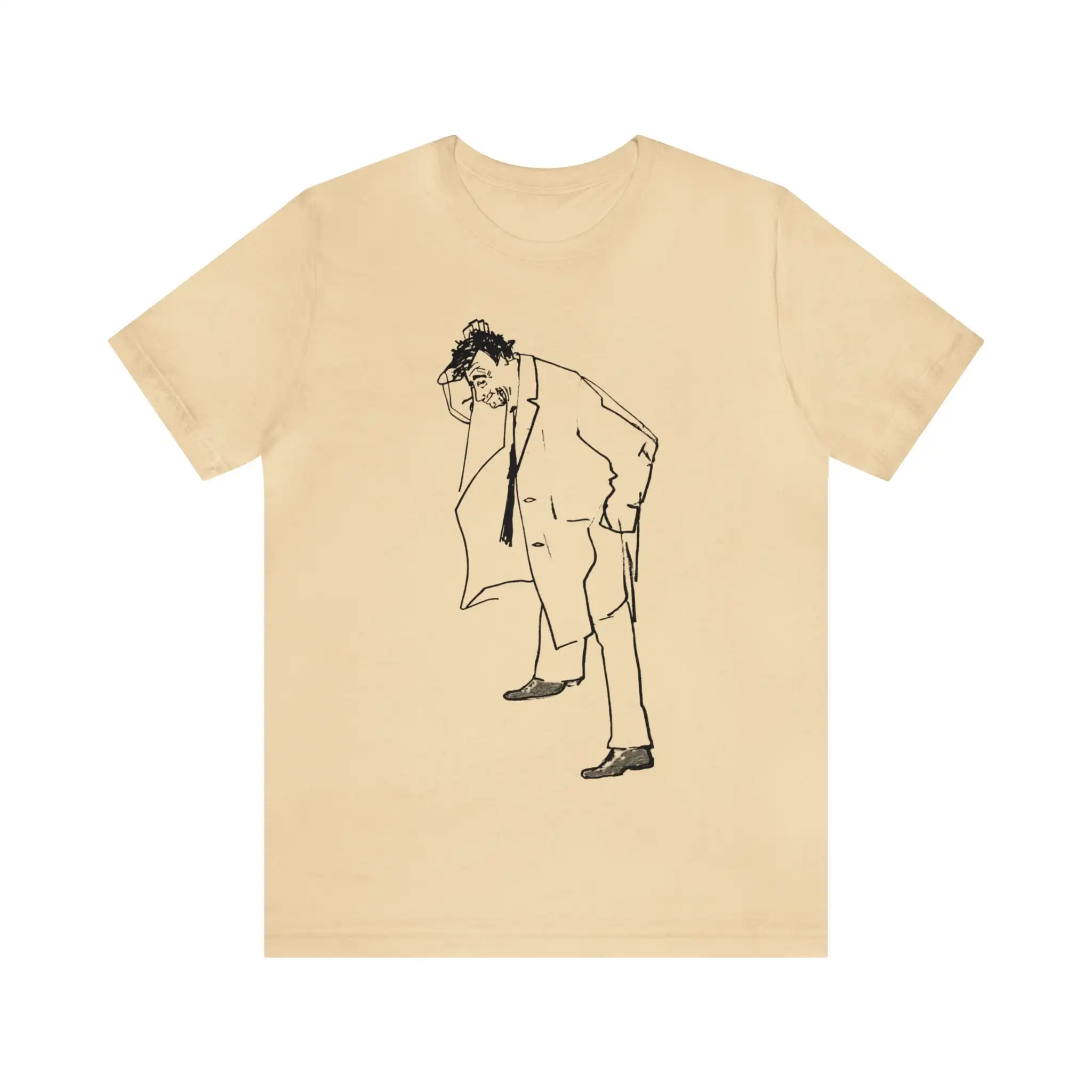 Columbo Peter Falk self portrait T shirt