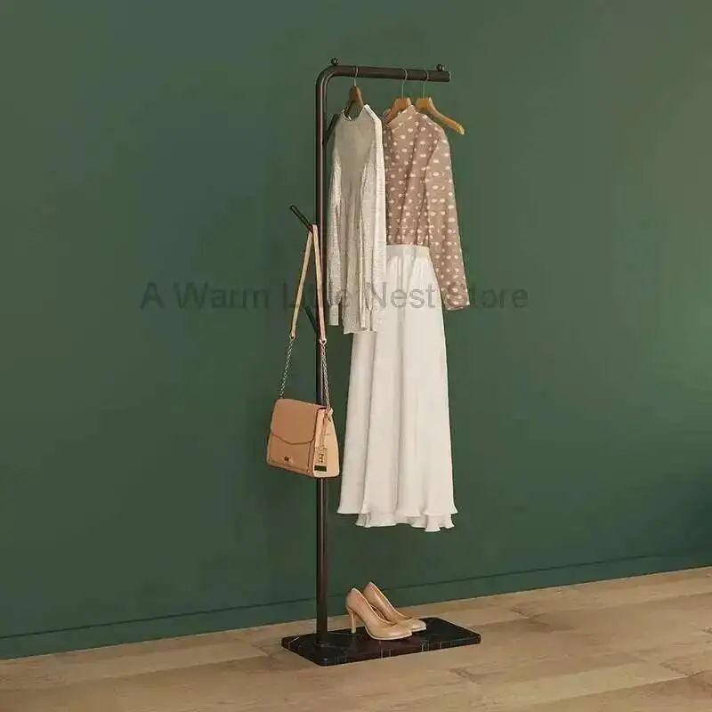 

Rack Clothes Bedroom Place Metal Saving Aesthetic Hallway Library Clothes Rack Minimalist Home Perchero De Pie Bedroom Furniture