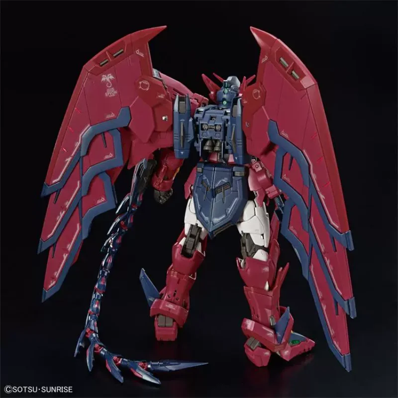 En Stock Bandai RG 1/144 OZ-13MS Epyon Gundam nuevo informe móvil Gundam Wing figura de acción GUNPLA juguete Mecha modelo regalo montaje