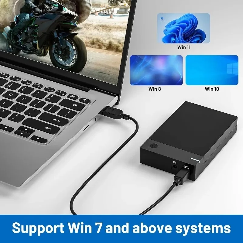 محرك الأقراص الصلبة للألعاب الرجعية سعة 12 تيرابايت مع 96000+ ألعاب كلاسيكية، متوافق مع أكثر من 400 محاكيات، ألعاب 6000+3D، محرك الأقراص الصلبة المحمول للألعاب #3