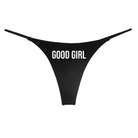 GOOD GIRL Funny G-String for Women Sexy Cotton Rope Thong Seamless Soft Breathable Sport Underwear Female Hot Lingerie