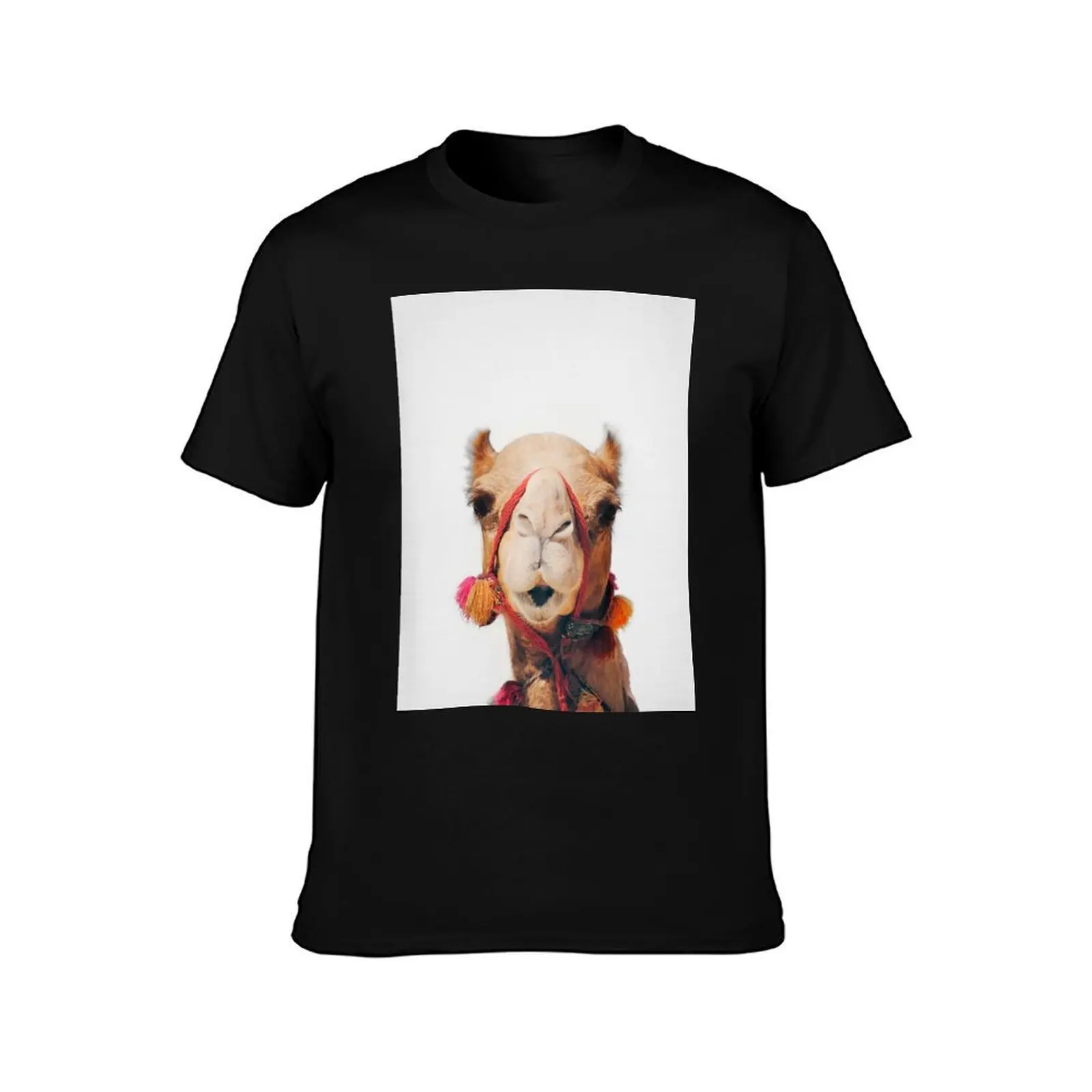 Camel T-Shirt Casual All Match Tee Shirt for Men T-Shirt