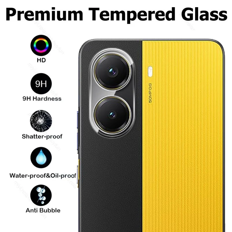 Poko X7Pro Readmi Note13 14 Pro＋ 3D Lens Tempered Glass For Xiaomi Poco X7 Pro Redmi Note 14 13 Pro Plus Camera Screen Protector