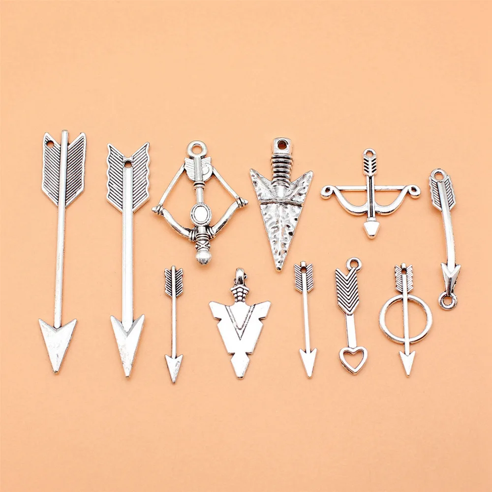 Vintage Key Charm Pendant Collection Alloy Charms For Steampunk Style DIY Bracelet Necklace Jewelry Making Supplies