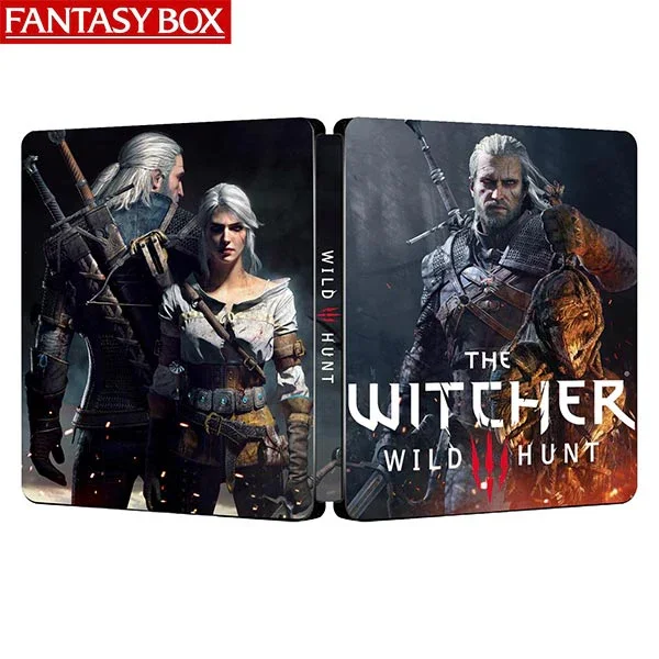 The Witcher 3 Wild Hunt Retro Edition Steelcase FantasyBox (Solo caja, sin CD)