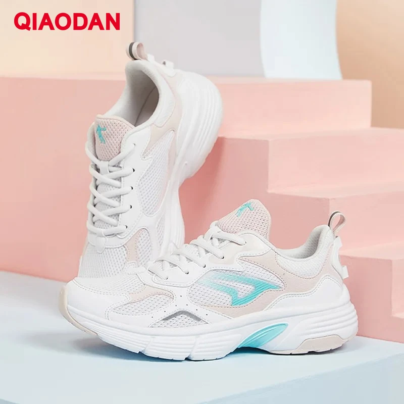 

QIAODAN Women's Running Shoes 2025 Autumn Teenager Sprots Release Lightweight Cushioned Soft Sole Comfort Sneakers XM36210265