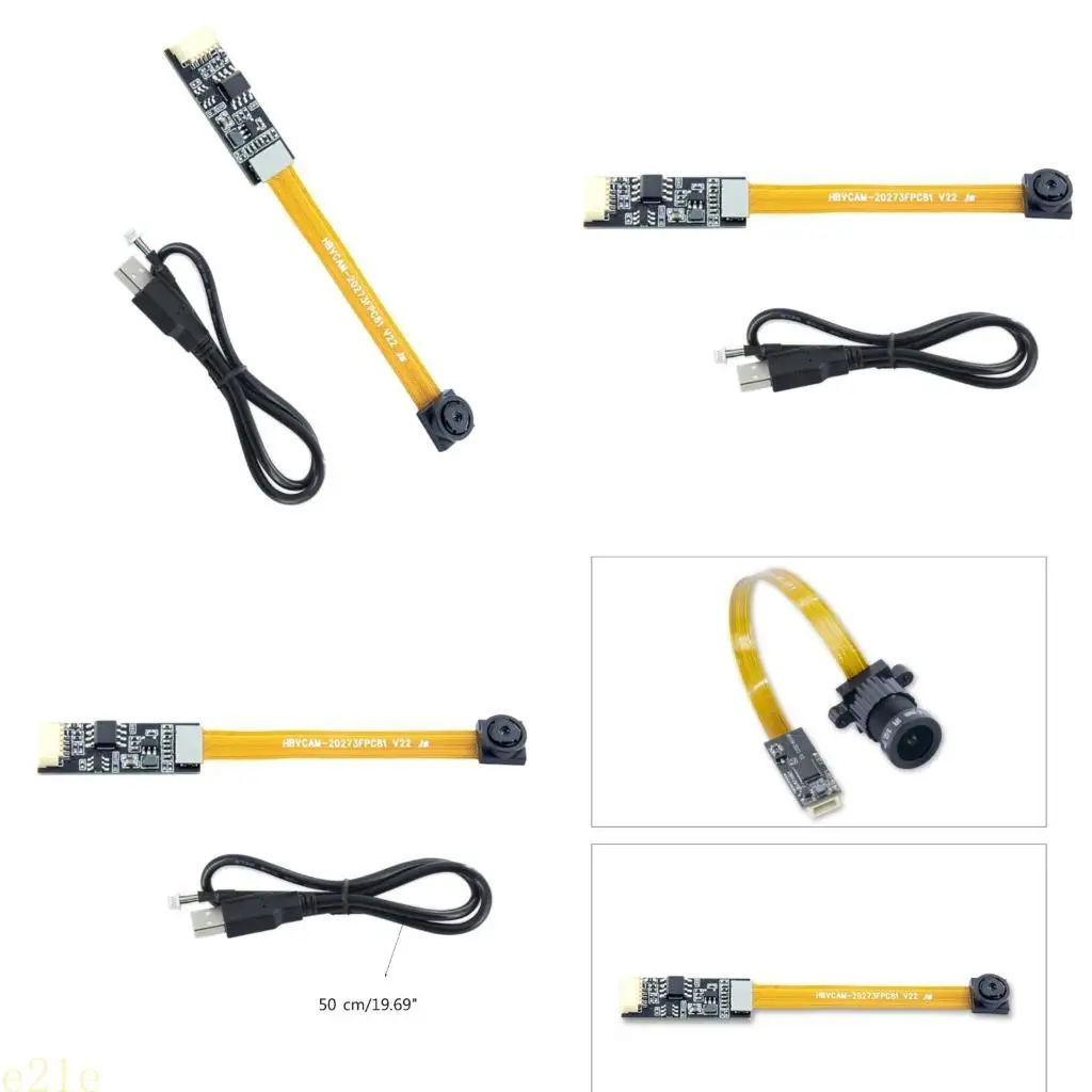 

E21E Compact and Flexible USB Camera Module for Fast Code Reading Camera Compatible for WinXP Win7 Win8 Win10 System