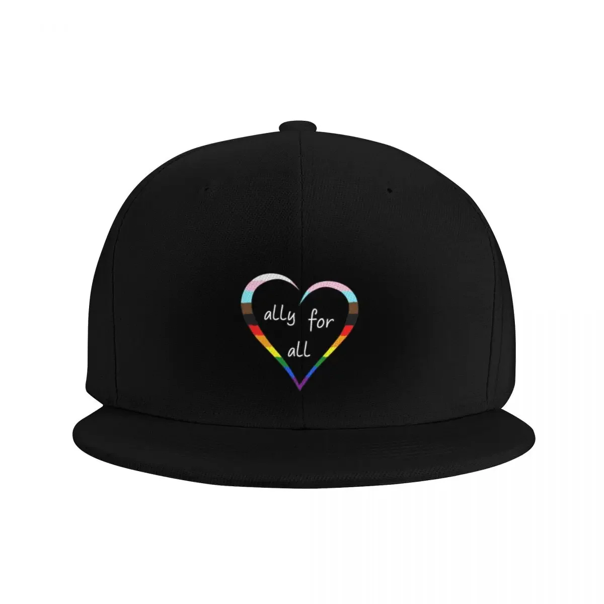 PRIDE ALLY FOR ALL Baseball Cap Hat Baseball Cap Rugby Trucker Hat New In Hat Men Women's