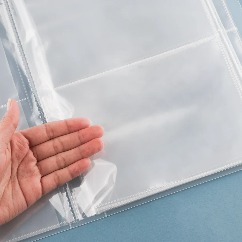 Large Clear Stamp&Cutting Dies Storage Book Organizer Folder Pockets/0.3mm Magnetic Sheets For Organizer Storage Book 8.1x11inch