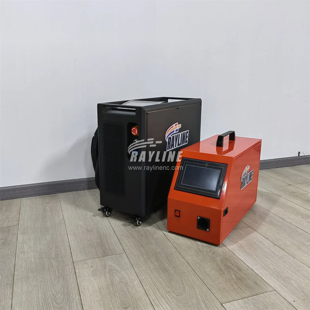 Soldador a laser refrigerado a ar 1500W Máquina de solda a laser de fibra portátil 3 em 1 Limpeza de soldagem de corte para laser de resfriamento de ar de metal