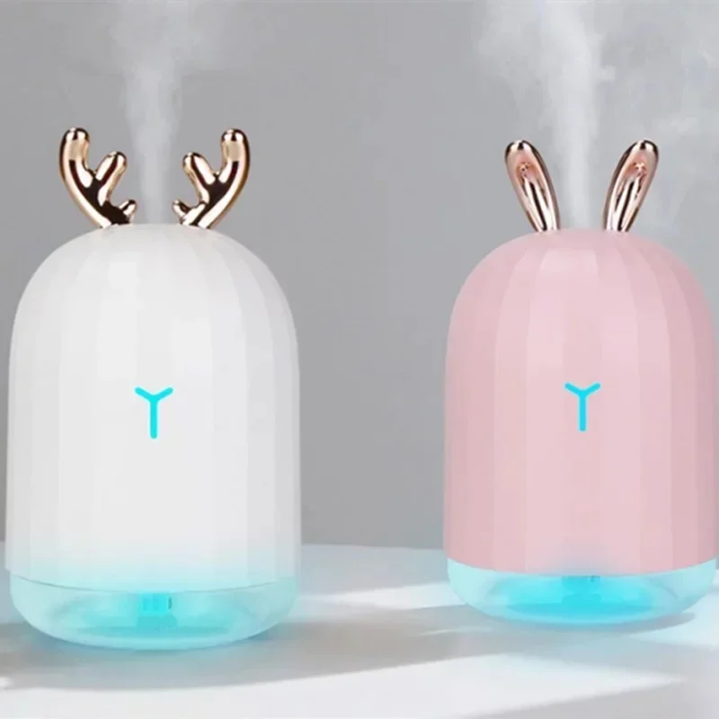 220ml USB Ultrasonic humidifier aroma deer air Humidifier Purifier Electric aromatherapy diffuser with LED