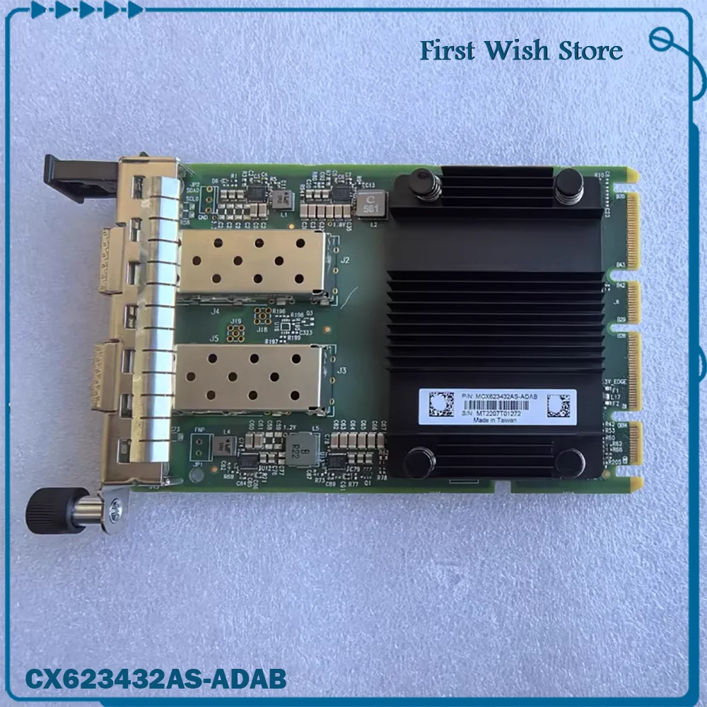 

For me-llanox 25GbE dual-port 10 Gigabit OCP3.0 network card CX623432AS CX623432AS-ADAB