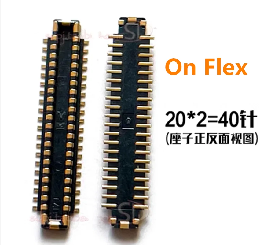 Display Screen Plug FPC Connector On Board For Huawei P Smart S Mate 30 Pro 30Pro Mate30 Mate30pro Flex FPC Port 40pin LCD