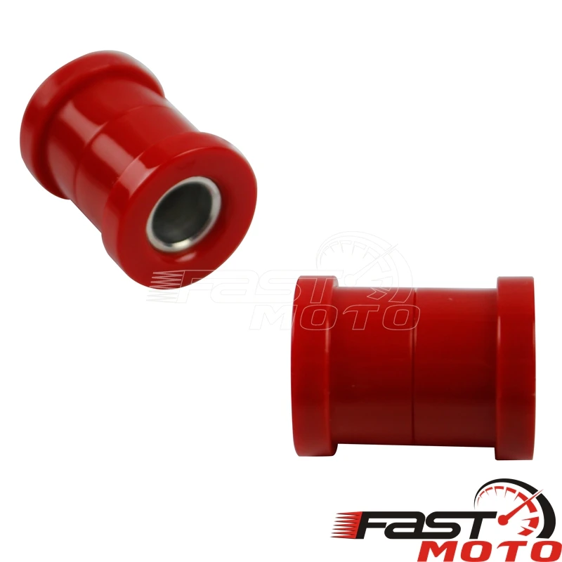 Red Handlebar Bushing Kits Motorcycles Heavy-Duty Urethane Handle Bar Riser Bushings For Harley Sportster Big Twins Softail Dyna