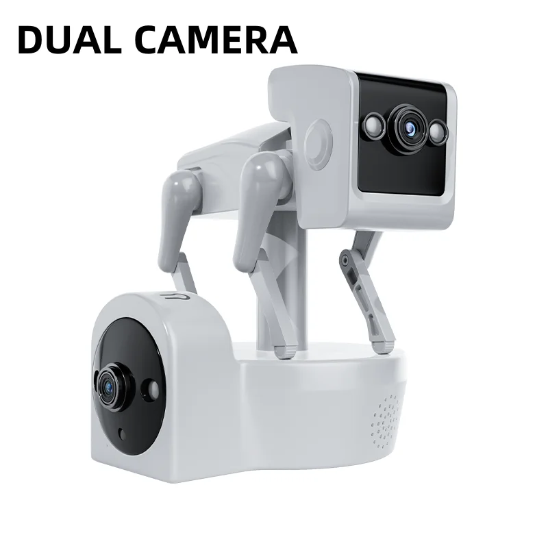2025-wifi-ロボットカメラ-1080p-モーション検出-2-ウェイトーク回転可能角度デジタルズームタイプ-c-hd-ナイトビジョン屋内セキュリティ