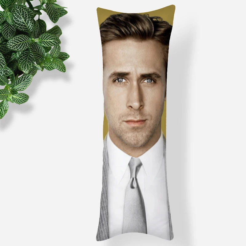 Ryan Gosling federa lunga federa per cuscino solo federa per cuscino regalo di compleanno personalizzato WJY12.14