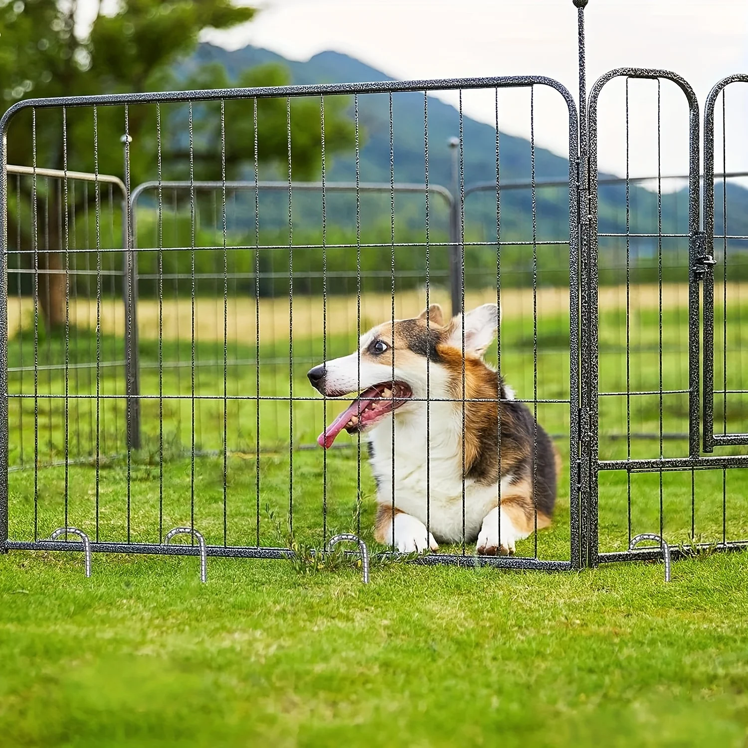 أوتاد حديد التسليح J Hook مقاس 12 بوصة فضية، مراسي أرضية عالية الجودة احترافية لسياج سلسلة الارتباط، وشبكات رياضية، والتخييم #4