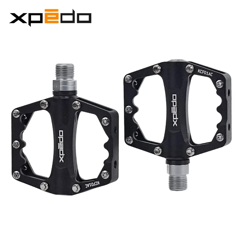 Wellgo Xpedo KCF01AC Aluminum Alloy Body Cr-Mo Spindle Sealed Bearing Bicycle Pedal for Road MTB Bike Cycling Parts