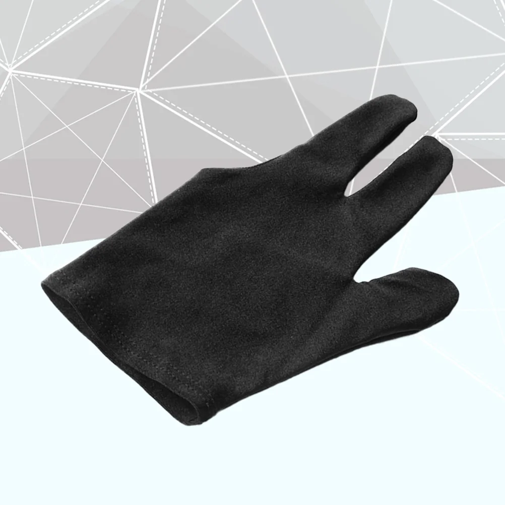 

12 Pcs Billiard Cue Glove 3 Finger Billiards Fingers Gloves The Mitten Three Accessory Kids Mittens Snooker Accessories