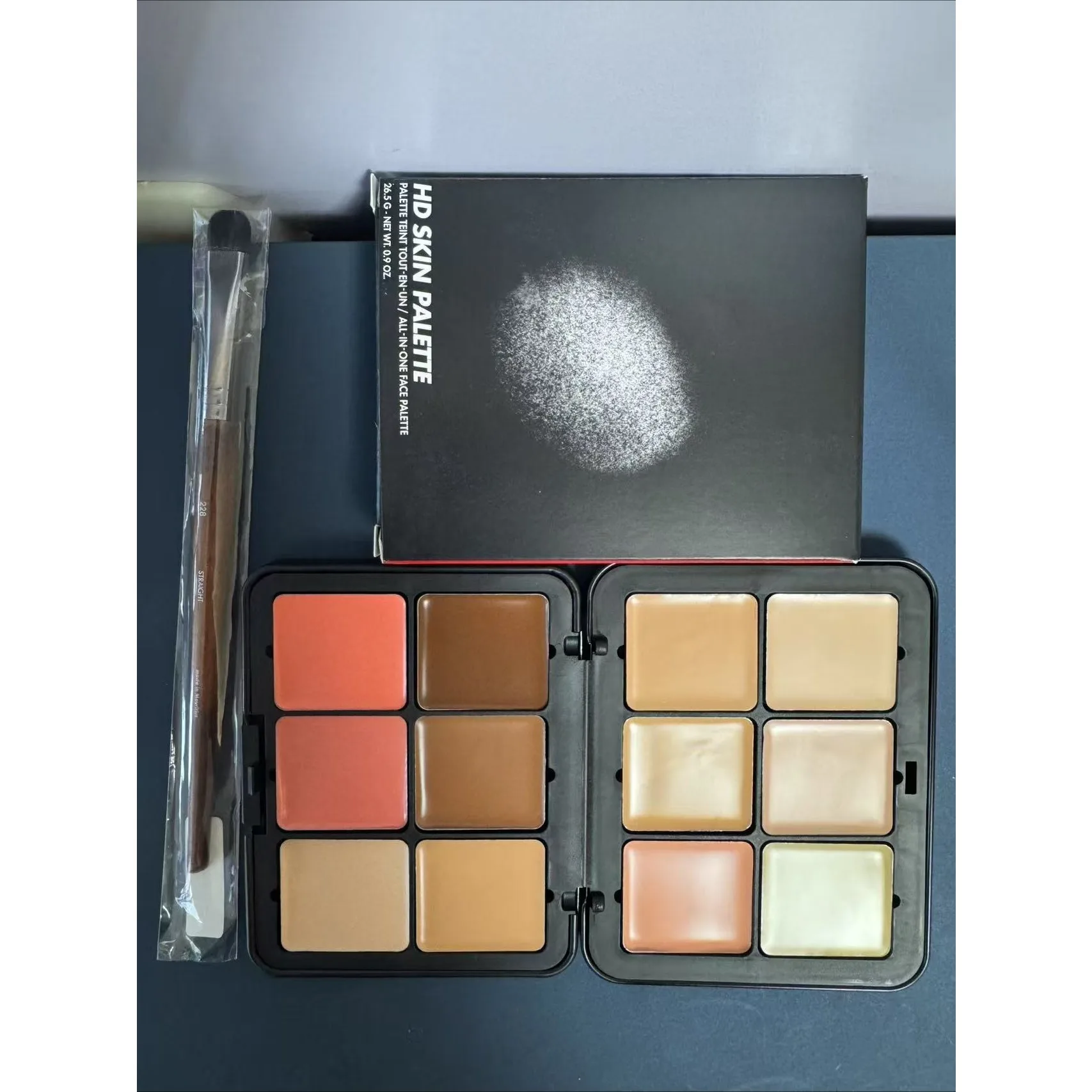 12color Makeup Face Foundation Blush Essentials Palette MAKEUP TOOL Ddm001