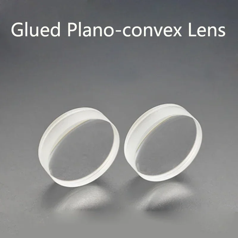 

Video Microscope Convex Lens With Glued Plano-convex Lens Φ31.4mm F134mm Optical Glass Element Objective Lens