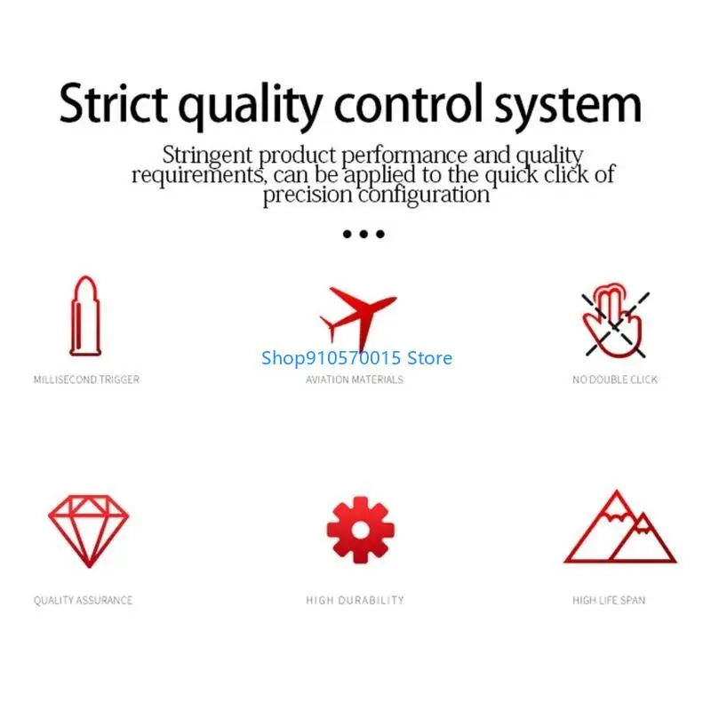 B95C Original Kailh for GM Mouse Micro Switch for Gaming Mouse 10 Pieces