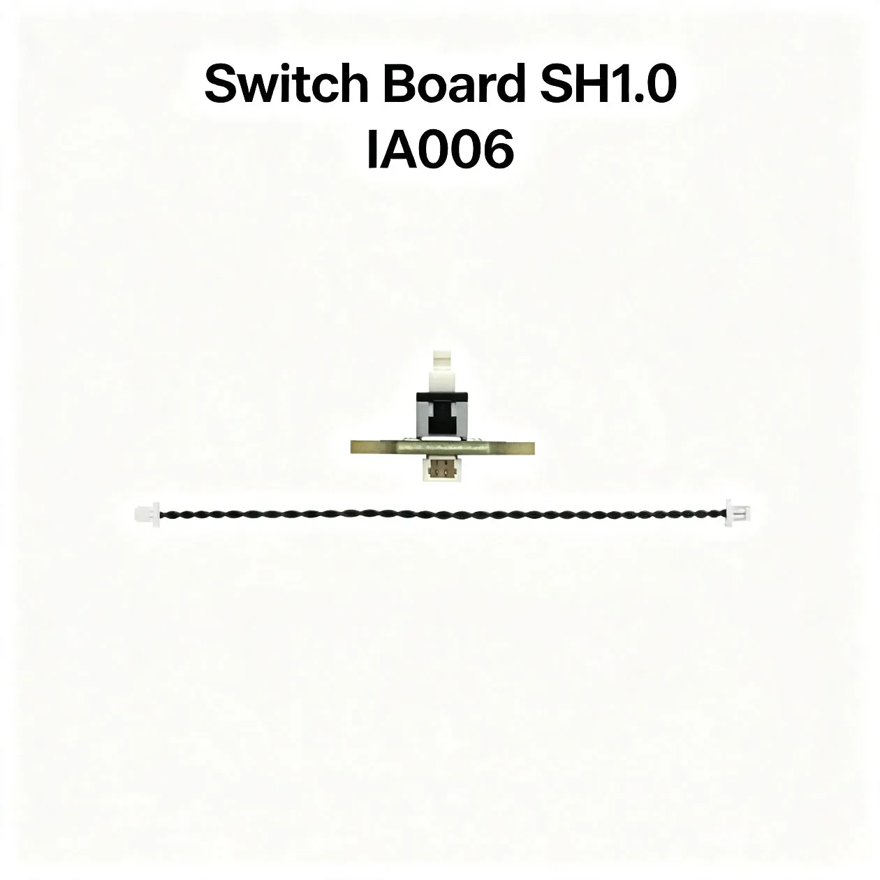 L22A SH1.0 2-Pin Latching Push Button Switch, Compatible for Bambu Lab CyberBrick, Maker's Supply 3D Printed Model Components, 2
