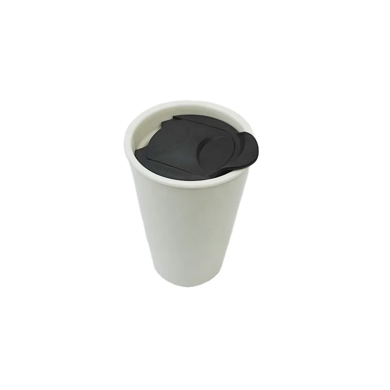 Coffee Cup Premium ceramic coffee cup set Simple European cup with lid cappuccino flower cup Latte drink