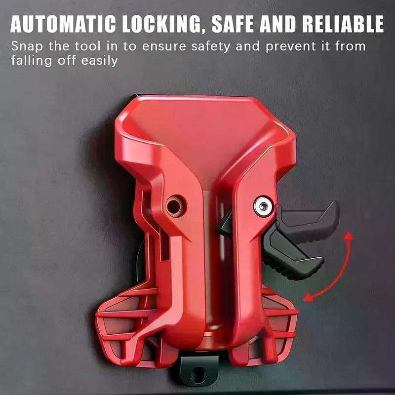 Self-locking Drill Holder Belt Clip Quick Release High-hardness Quick-hook Tool Holder Portable Tool Organizer