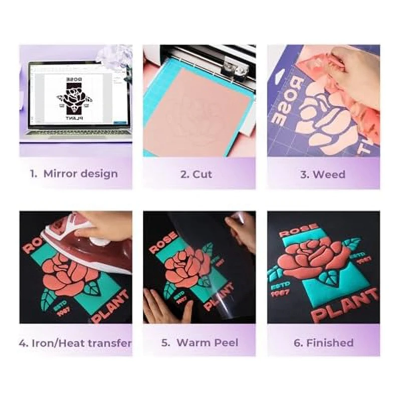 Heat Transfer Vinyl Bubble Set para Camisetas, Puffy HTV Compatível, Contour Em Relevo Em Relevo