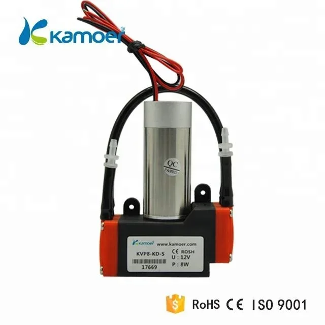 Kamoer KVP8 High Pressure 12 Volt Dc Brushless Motor Mini Vacuum Micro Air Pump For Vacuum Cleaner