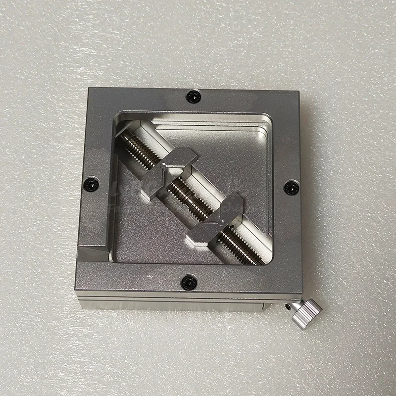 LY Silver BGA Reballing Station Fixture Jig 90MM Stencil Template Holder for PCB Chip Soldering BGA Rework Repair