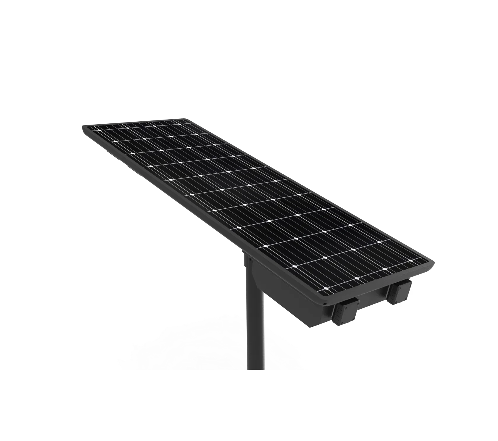 STR100W Highway Integrated Solar Panel Street Lights Warm White Outdoor Waterproof