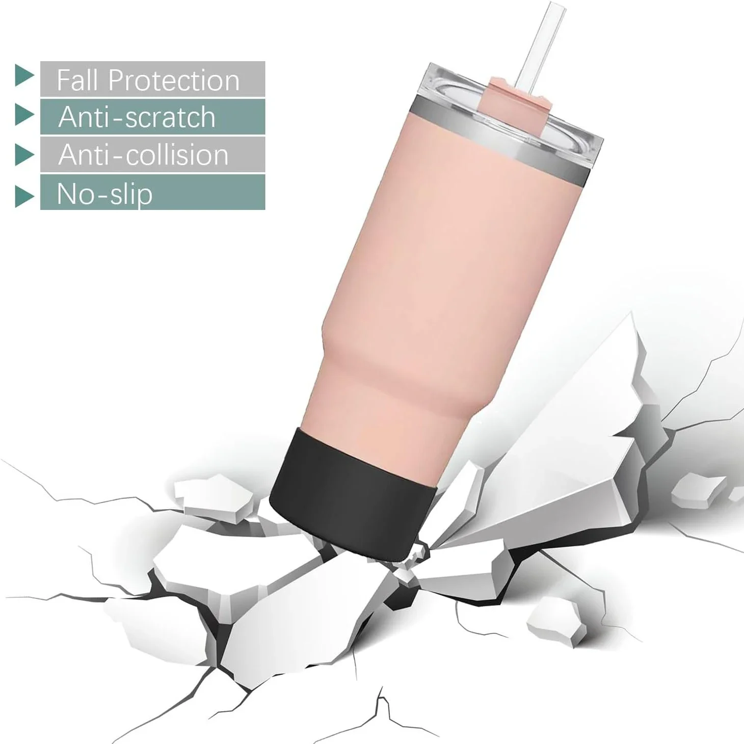 3 قطعة اكسسوارات ل ستانلي 30 و 40 أوقية بهلوان 1 قطعة لطيف سيليكون سحابة القش يغطي غطاء 1 قطعة رسالة سحر 1 قطعة سيليكون التمهيد