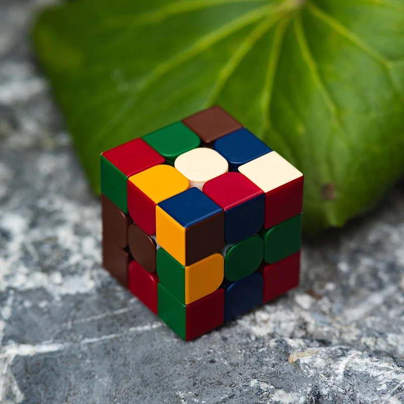 3X3 전문 큐브 제로 지연 초고속 회전 단일 자기 최고의 선물 빠른 침묵 디자인 매직 큐브 퍼즐 아이 장난감