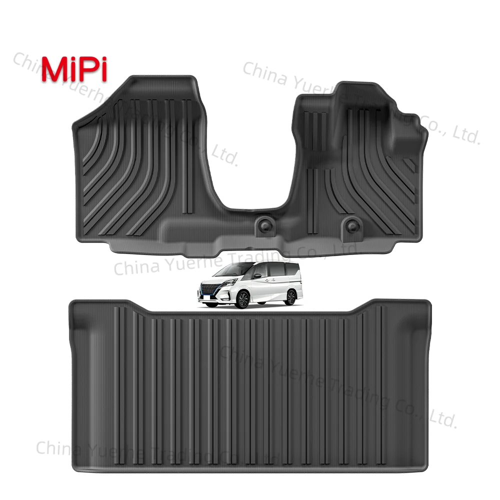 

Custom TPE 3D Car Floor Mat HEV RHD for Nissan Serena C27 E-POWER 2016-2022 5 Seat Car Mats Waterproof Non-slip Car Foot Mat