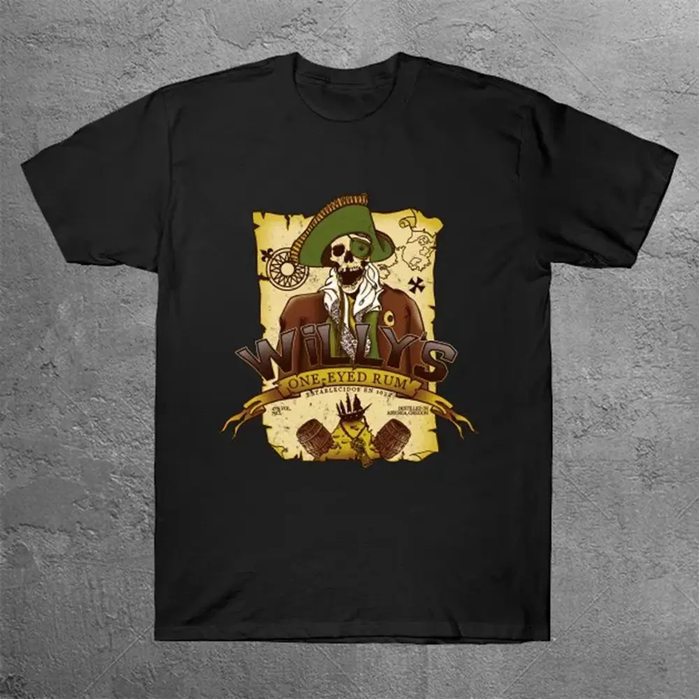 

Футболка Willy'S One Eyed Rum Мужская футболка большого размера с рисунком