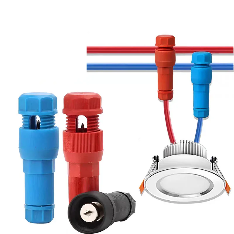 Piercing Type Terminal Block CPT-2 Fastlock Wire Connector for Landscape Lighting T-Shaped Fast Wire Splitter Without Stripping