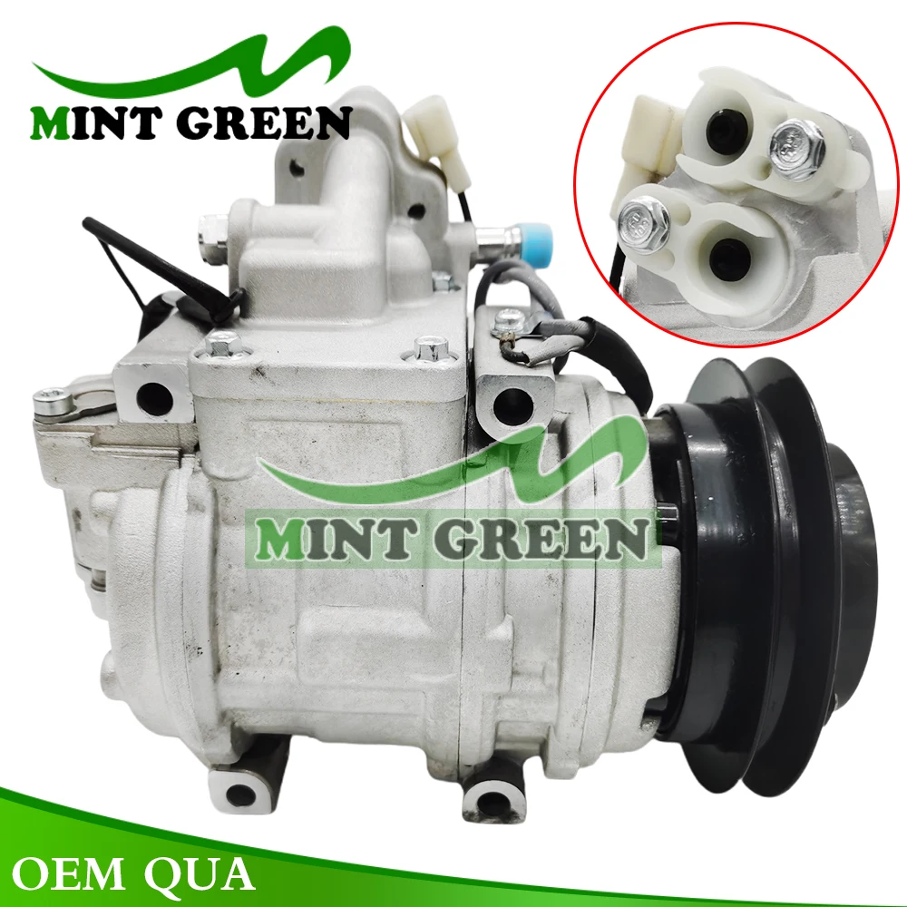 

Auto A/C AC Compressor For MITSUBISHI PAJERO 10PA15VC 447200-0530 447200-0532 447200-0534 447200-0537 MR149366 1 Grooves