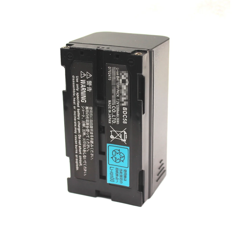 

7.2v 5200mAh Li-ion battery BDC58 for Sokia SRX/NET/SET X/SDL1X total station