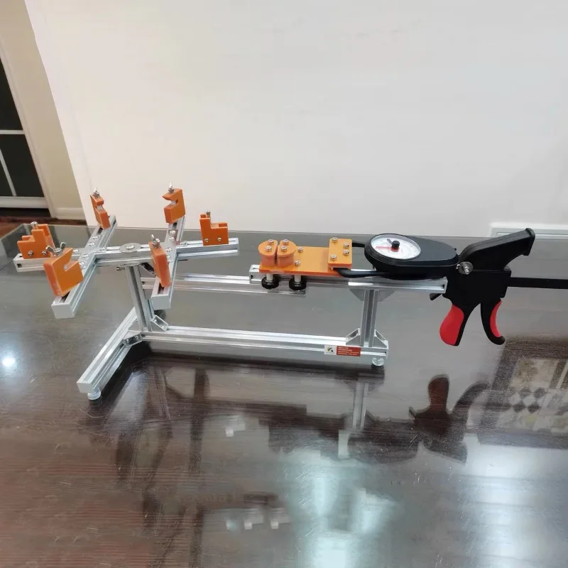 Máquina de encordar raqueta de bádminton para el hogar, soporte de raqueta, aleación de aluminio, bricolaje, marco de raqueta, 2025