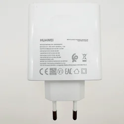 HUAWEI 65W PD typu C szybka ładowarka EU/US 1.8M podwójny Adapter ścienny USB C do HUAWEI Matebook 16 15 14 X Pro D15