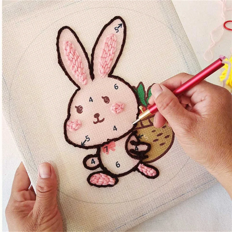 

3 ткани для перфораторов, ткань для вышивания рукоделия для перфораторов и перфораторов, 26,4 х 19,6 дюймов-ABQU