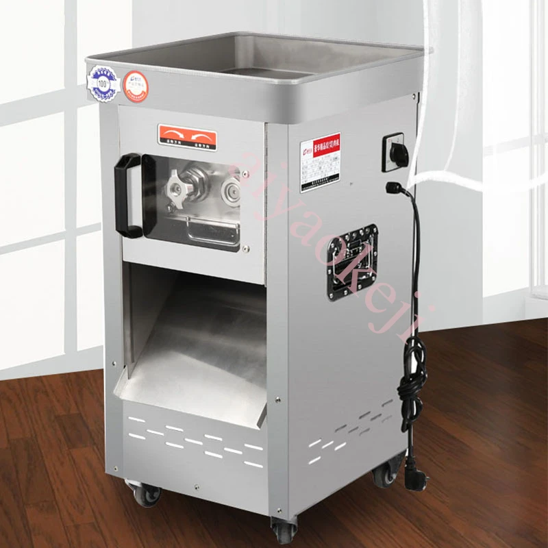 Multifunctional High Efficiency Meat Cutting Machine Stainless Steel Vegetable Fruit Slicer Meat Dicing Machine