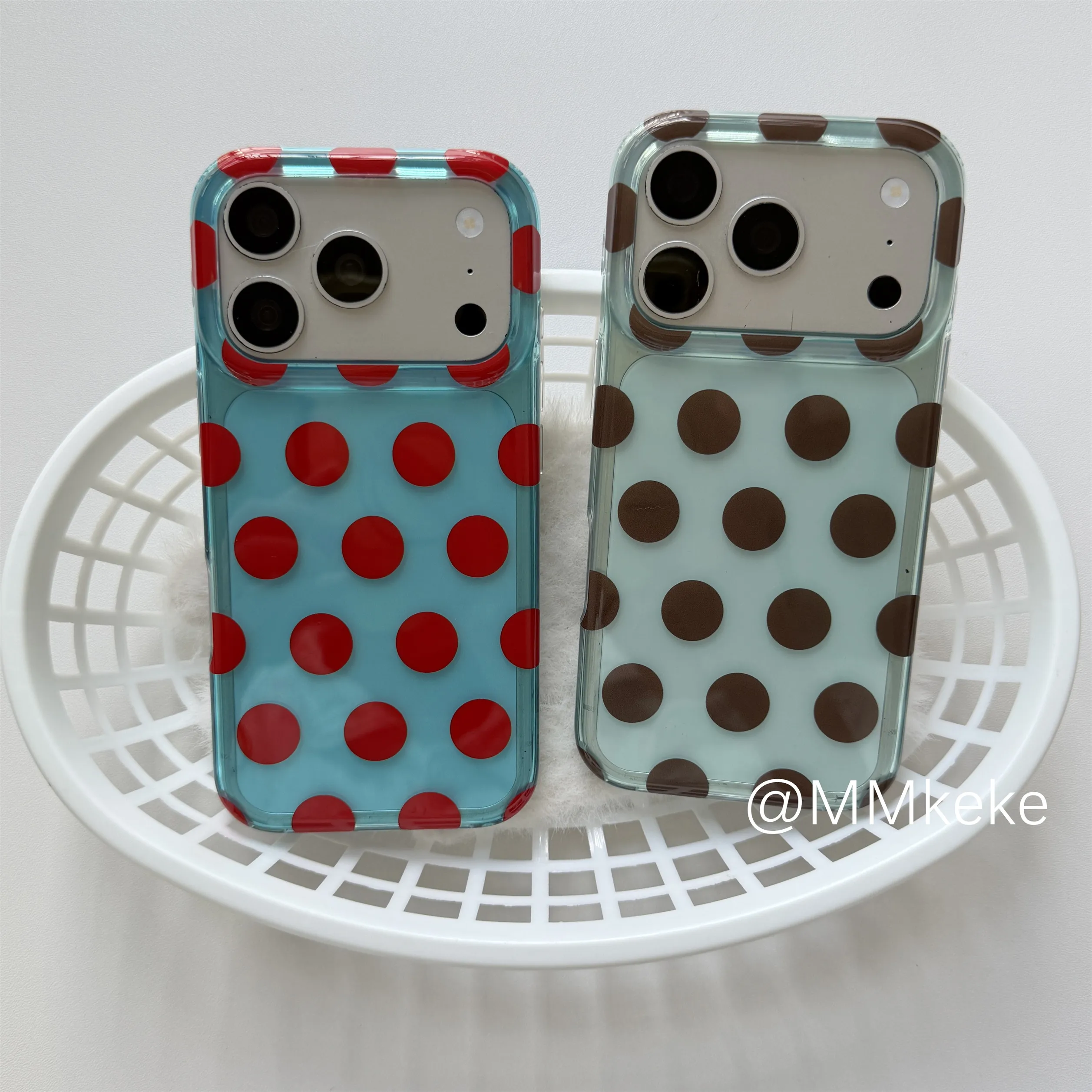 Koreaans kleurrijk polkadot zo - Phone Accessories For Girls recensie en prijs