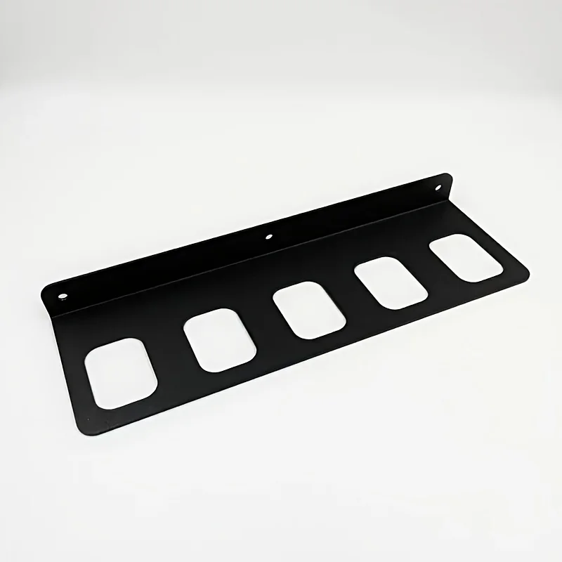 Mallet Holder Wall Mounted Tool Organizer with Powder-Coated Black Finish - Heavy-Duty Space-Saving Design Hammer