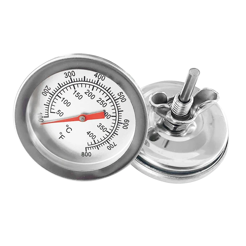 Temperature Gauge Gauge 50℃400℃ For Kitchen Grill Thermometer Household Cooking Food Barbecue Thermometer Smoker Bbq Wood