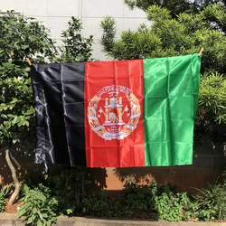 Z-ONE FLAG Afghanistan Flag 90 x 150cm Banner Afghani Kabul Hanging parade Festival Indoor Outdoor Home decoration